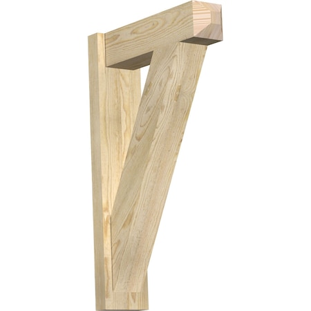 Ekena Millwork Traditional Rough Sawn Craftsman Outlooker, Douglas Fir, 6"W x 20"D x 32"H OUT06X20X32TRA04RDF